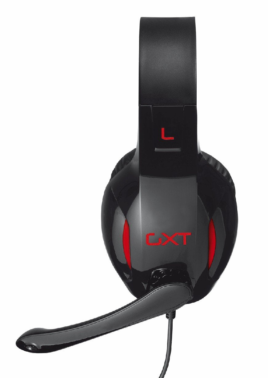 Trust Gaming XL Endurance GXT 330 - Casque de jeu avec coussinets d'oreille souples et larges et basses puissantes, conçu pour PC et consoles Trust Gaming XL Endurance GXT 330 - Casque de jeu avec coussinets d'oreille souples et larges et basses puissantes, conçu pour PC et consoles